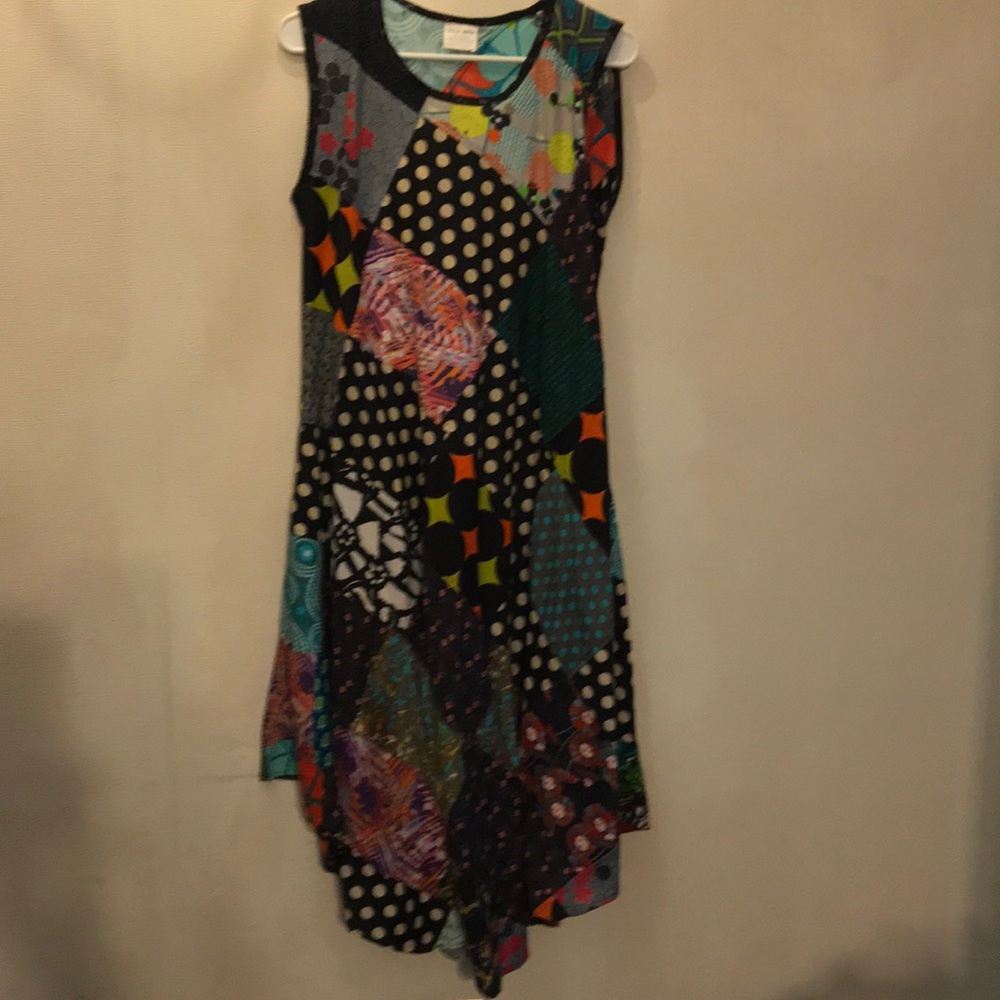 Patchwork Art Dress - image 1